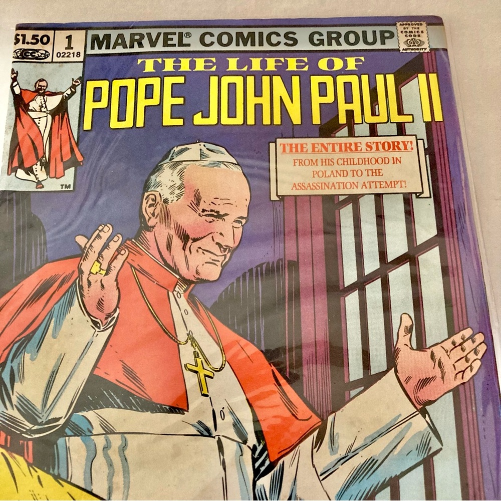 Vtg Marvel Comics Collection: Mother Teresa, Pope John Paul II, St. Francis - Picture 4 of 15